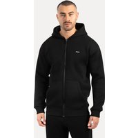 Herren Zip Hoodie Ilyas Schwarz
