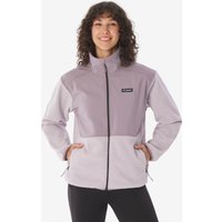 Fleecejacke Damen durchgehender Reißverschluss - Columbia Kearney Falls violett