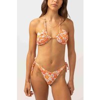 Rosa Floral - Damen Badeanzugoberteil