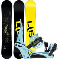 LIB TECH SKATE BANANA WIDE 2026 inkl. NIDECKER SUPERMATIC escape cyan - 153W | M