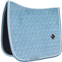 Schabracke samt dressur hellblau