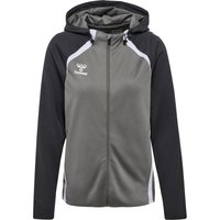Reißverschluss Jacke Daumenlöcher Hmllead Fußball Damen HUMMEL