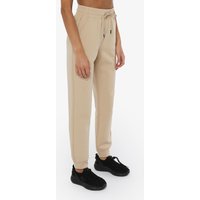 beige synthetische Fitnesshose für Damen