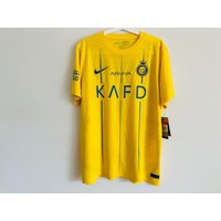 Al-Nassr FC Cristiano Ronaldo 7# Home Authentic Jersey Soccer T-shirt