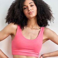 Baumwoll-Yoga-BH für Yoga und Fitness