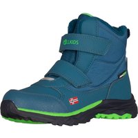 Kinder Wanderschuh Hafjell dunkel Marine/Frischgrün