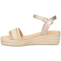 Sandalias Planas Mujer Mustang  Beige