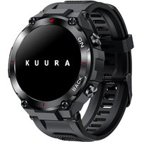 Kuura Smartwatch Sport S5 GPS V3, Schwarz