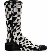 Socken Unisex 1er Pack-Wave Check Crew