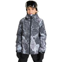 Funktionelle Snow-Jacke MISSION PRINTED Schwarz Junge