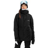 Damen Wintersport premium-snowboardjacke SRX Gstaad Schwarz