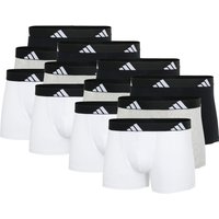 Adidas Basic Boxer Trunk Men Herren Unterhose Shorts Unterwäsche 12er Pack