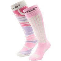 Skisocken - Damen - 2 Paar - Powder Rose