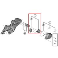 SHIMANO Stabilisator-Einheit für RD-M6000 Stabilisator - Ersatzteil für Deore-Schaltwerk