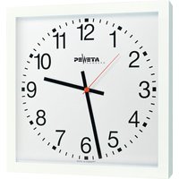 Funk-Wanduhr 40x40 Batteriebetrieb Feuchtrauführung Zifferblatt arabische