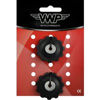 Umwerferräder 11 Zähne Eingeschwindige schwarze 2 Teile