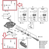 SHIMANO Pedalstift SHIMANO PD-M9220, mit Spacer, 8 Stück general - 9220,