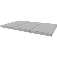 Klapbare Turnmatte Gymnastikmatratze Gamma 150x100x5 Cm - Grau