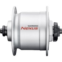 SHIMANO Nabendynamo NEXUS DH-C3000-3N - 3000-3, Silber 32 Loch