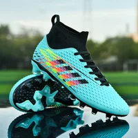 New Original Men Shoes Top Quality Society Match Football Field Boots Athletic Non Slip Lightweight Kids Soccer Cleats