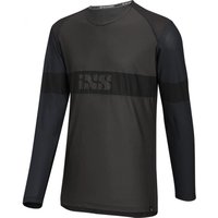 IXS Sports Division iXS Trigger EVO Long Sleeve Jersey XL Anthracite-Black - renntaugliches Enduro-Trikot