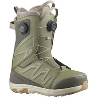 SALOMON LAUNCH BOA SJ BOA Boot 2025 deep lichen green/beluga/vintage khaki - 40,5
