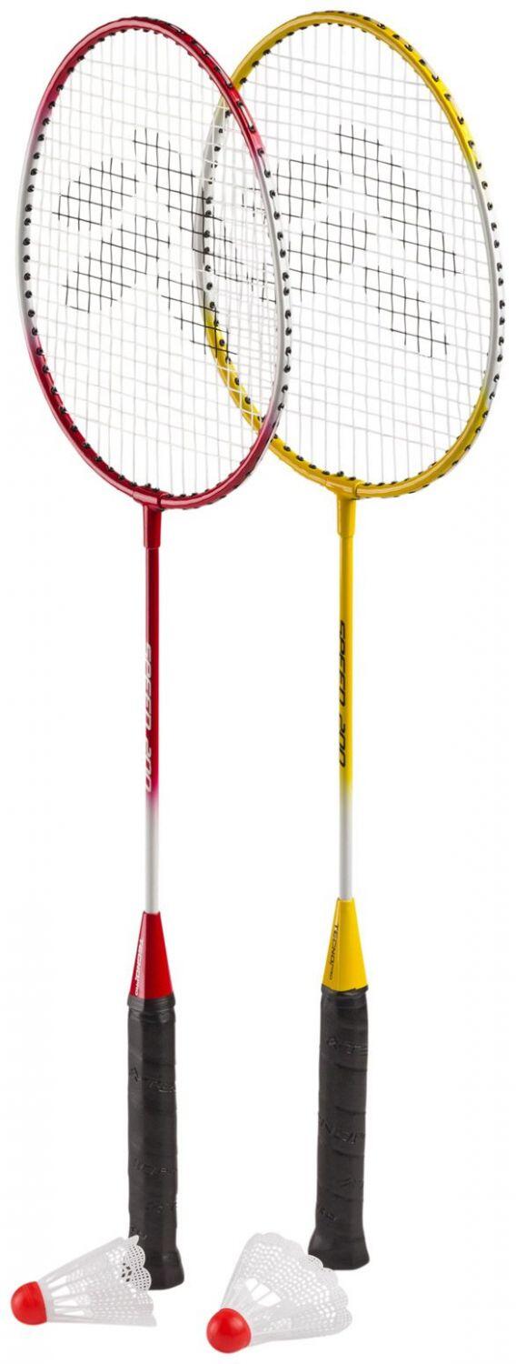 TecnoPro Badminton Schlägerset Speed 200 (181 gelb)