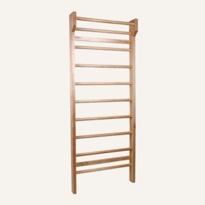 Sprossenwand für Erwachsene & Kinder aus Massivholz mit 14 Sprossen