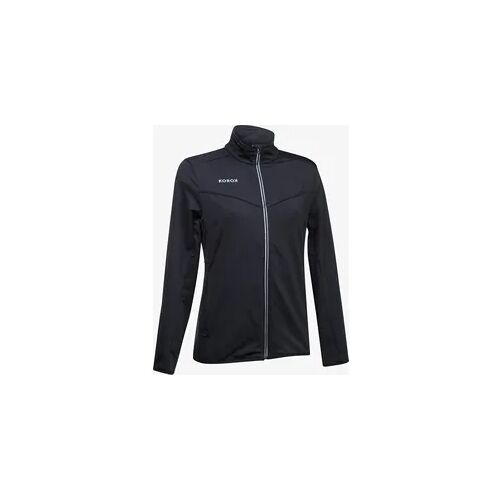 Damen Feldhockey Trainingsjacke - FH900 schwarz